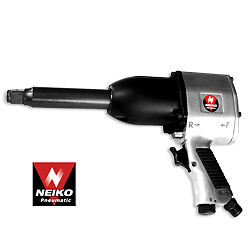 Air Impact Wrench Long Shank w/6 Anvil, Pin Clutch  