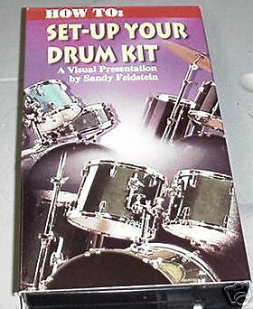 How To Set up Your Drum Kit Visual Presentation VHS  