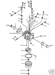 WHG-16-WALBRO-carburetor-TECUMSEH-OH160-OH180-ENGINE