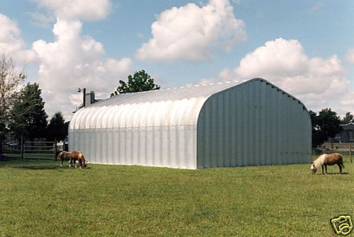 Steel Factory P20x22x12 Metal Garage Storage Building Kit Corrugated Panels