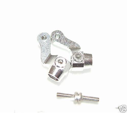 TEAM LOSI MICRO T GPM FRONT KNUCKLE SILVER ALUMINUM NEW  