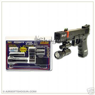 Accurate Laser Sight & Tactical Flash Light Combo Set  