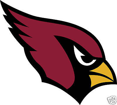 Arizona Cardinals Logo Window Wall Sticker Vinyl Car Decal Any Colors 