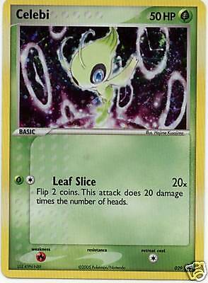 USA Pokemon CELEBI Holofoil Black Star Promo #29  