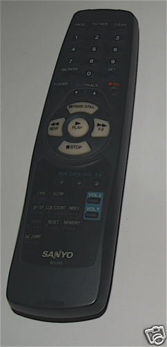 SANYO REMOTE CONTROL B21205 FOR TV VCR  