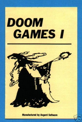 TI 99/4A DOOM GAMES I TOD ADVENTURES (NEW) TI99/4A  