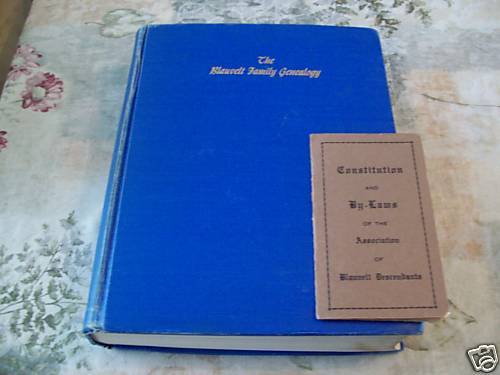 Blauvelt Family Genealogy 1st Edition JFKs First Wife