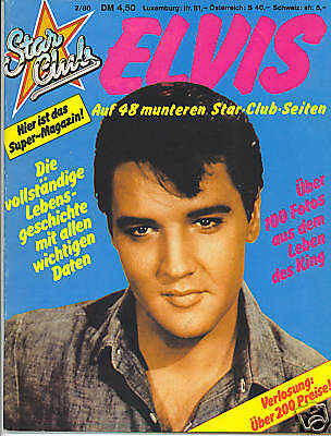 Elvis Presley Star ClubMagazine(GERMANY)  